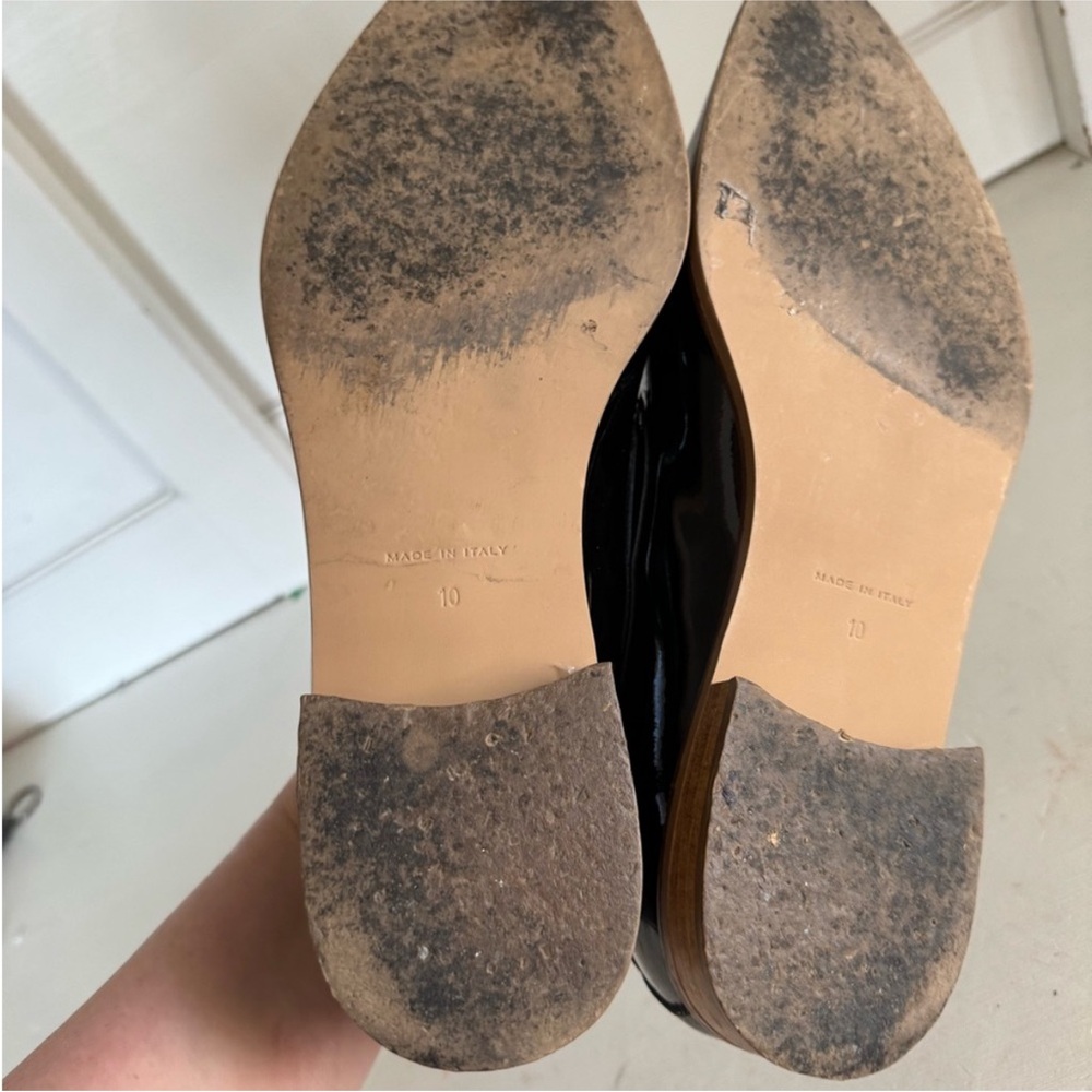 Everlane Black Patent Leather Loafers 10 - Picture 11 of 13